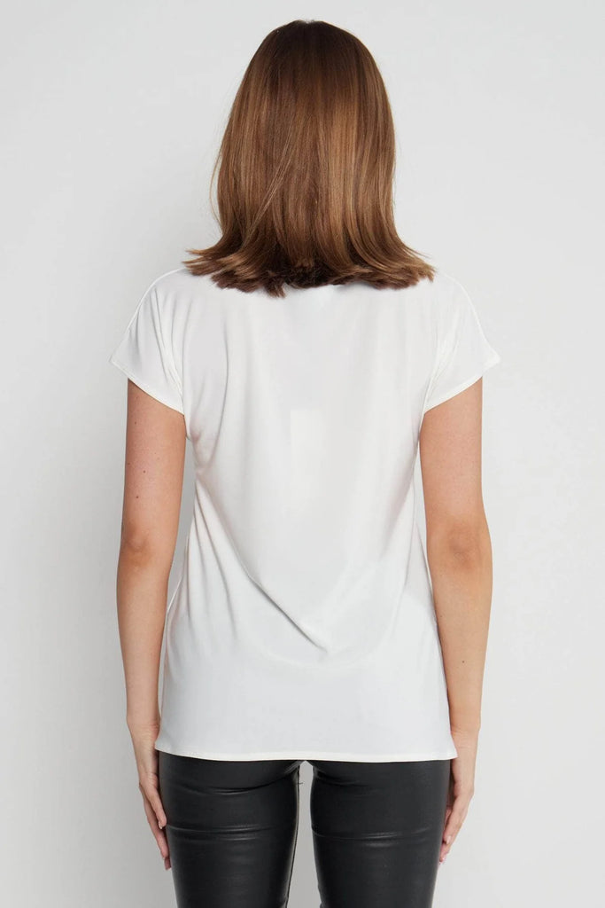 Nellie Capped Sleeve Top