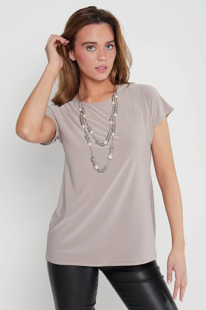 Nellie Capped Sleeve Top
