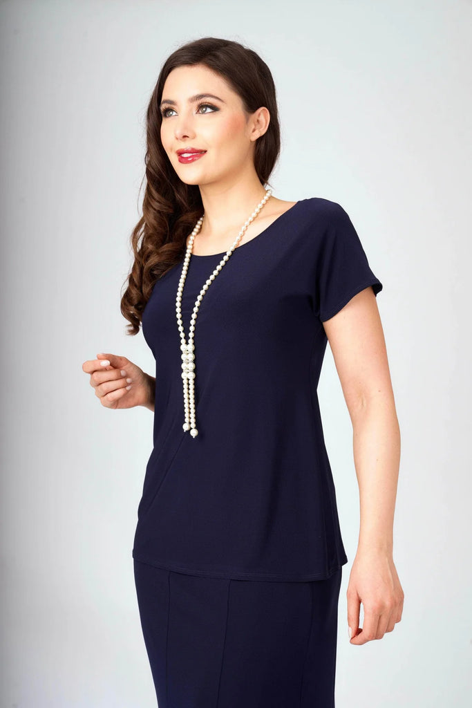 Nellie Capped Sleeve Top