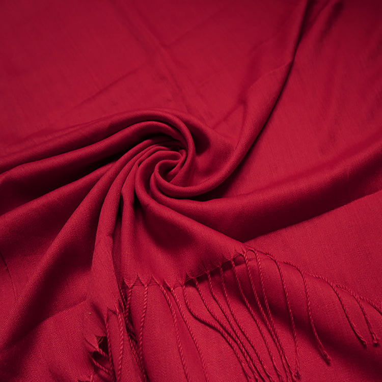 Jane Plain Tassel Pashmina