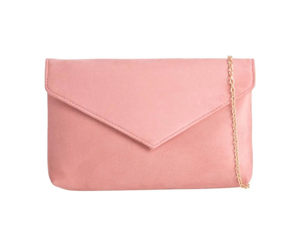Arianna Suedette Envelope Clutch