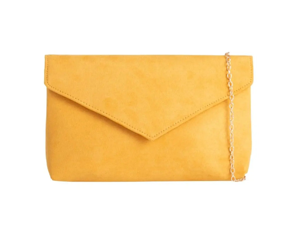 Arianna Suedette Envelope Clutch