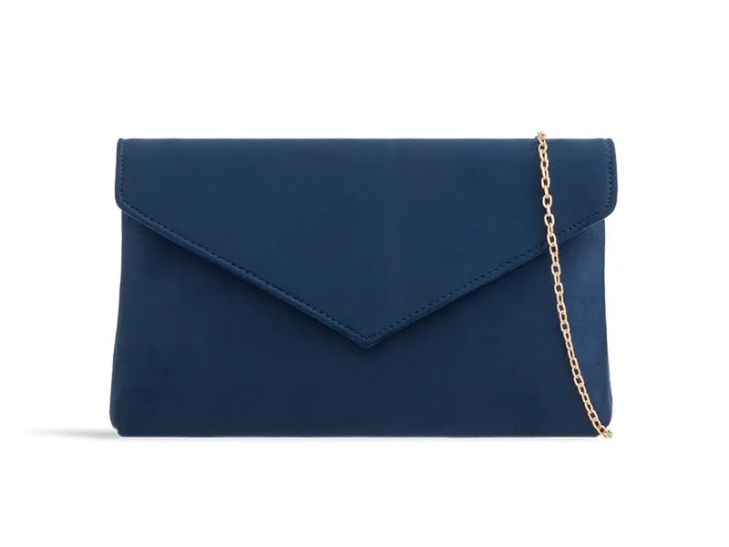 Arianna Suedette Envelope Clutch
