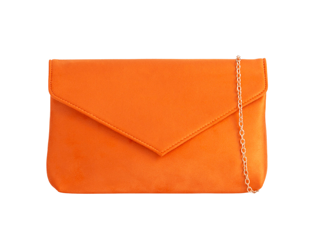 Arianna Suedette Envelope Clutch