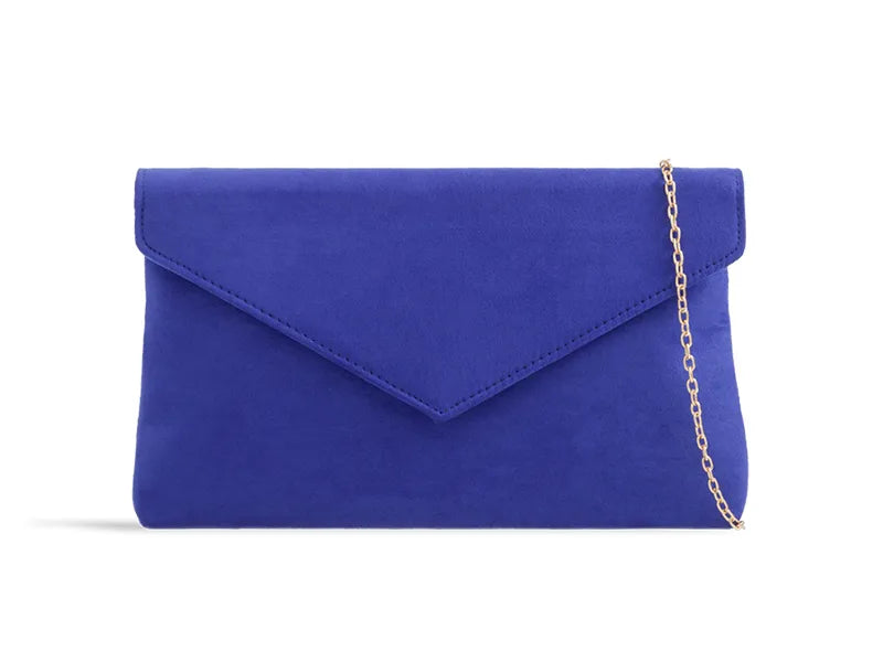 Arianna Suedette Envelope Clutch