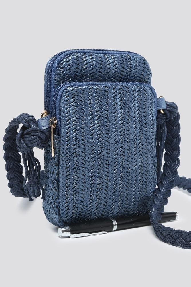 Willa Woven Crossbody Bag