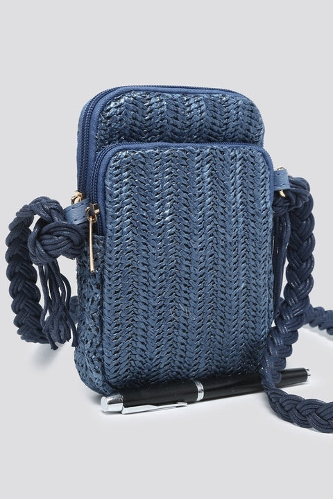 Willa Woven Crossbody Bag