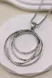 Jemima Intertwining Circle Necklace