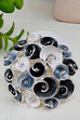 Linda Multi Swirl Magnetic Brooch