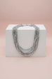 Eliza Multi Strand Crystal Necklace