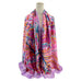 Aliyah Abstract Leaf Silky Scarf