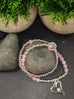 Aideen Heart & Pearl Detail Bracelet Set