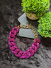 Gaia Chunky Link Gem Statement Necklace