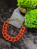 Gaia Chunky Link Gem Statement Necklace