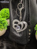 Lumina Statement Heart Keyring/Bag Charm