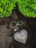 Tindra Heart Gem Keyring/Bag Charm