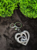 Lumina Statement Heart Keyring/Bag Charm