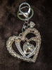 Lumina Statement Heart Keyring/Bag Charm