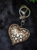 Tindra Heart Gem Keyring/Bag Charm