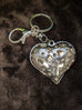 Hibana Heart Gem Keyring/Bag Charm