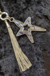 Minerva Star & Tassle Pendant Necklace