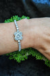 Carter Diamanté Clover Leaf Bracelet