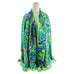 Aliyah Abstract Leaf Silky Scarf