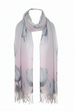 Athena Tulip Print Tassel Scarf