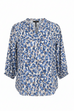 Meghan Abstract Animal Print Shirt