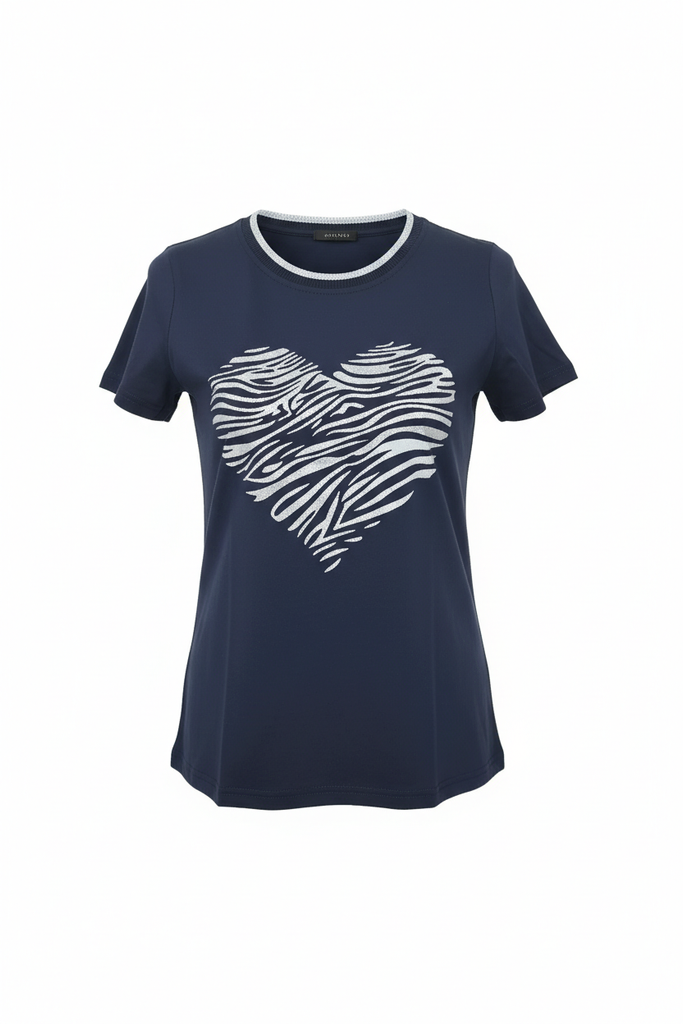 Allie Dressy Heart Tee