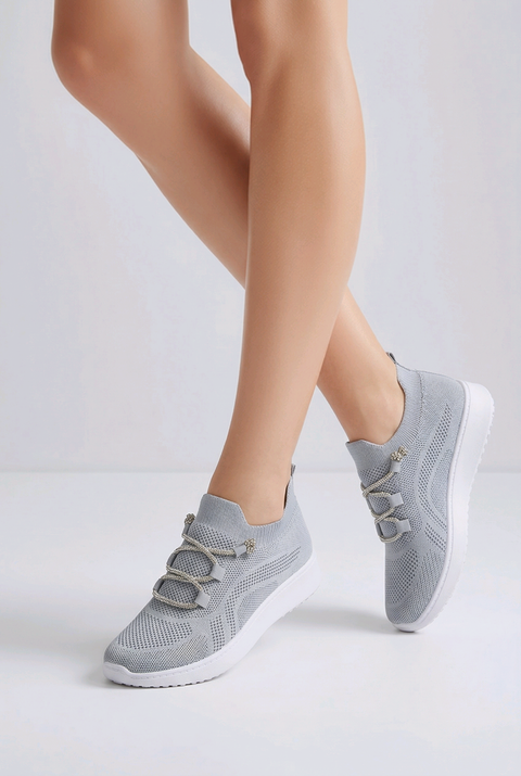 Lainey Crystal Tie Trainers