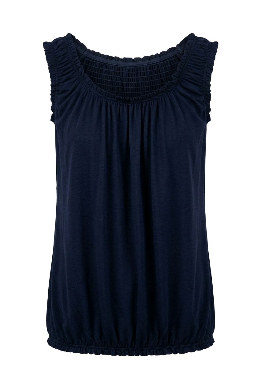 Lorena Bubble Hem Vest