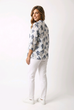 Gaynor Blurred Flower Pull-On Shirt