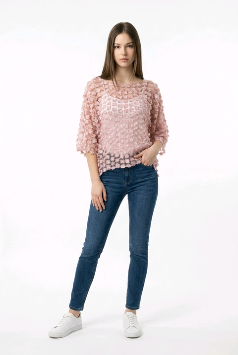 Serena Flower Lace Overtop