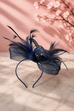 Mila Feather Bow Fascinator
