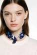 Bree Floral Magnetic Pearl Neckscarf