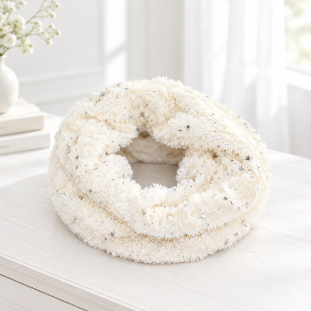 Marley Fluffy Sparkle Snood