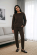 Rosa Fluffy Cable Knit