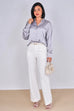 Sally Brushed Satin Shirt