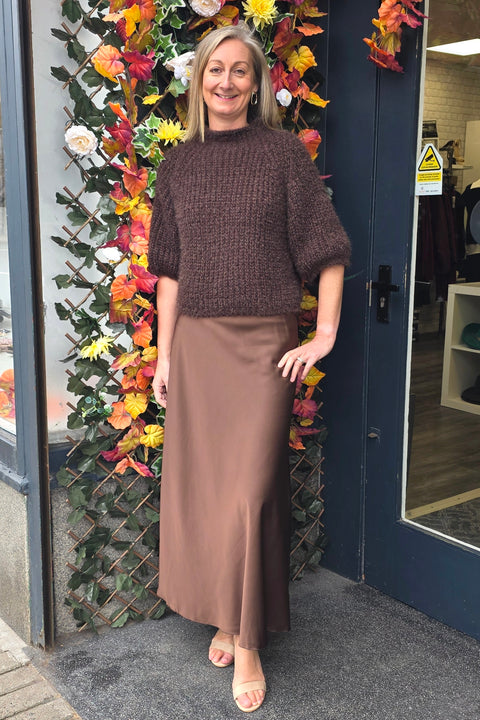 Jasmine Satin Skirt