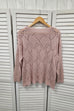 Darlene Diamond Openwork Knit