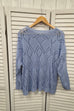 Darlene Diamond Openwork Knit
