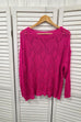 Darlene Diamond Openwork Knit
