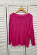 Darlene Diamond Openwork Knit