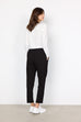 Siham Ruffle Detail Tapered Trousers