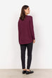 Biara Soft Fleece V-Neck Top