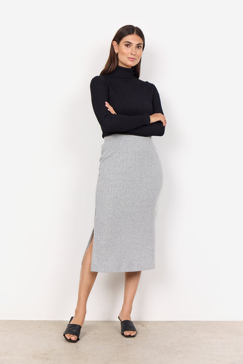 Isel Textured Stripe Skirt