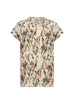 Aretha Abstract Print Tee