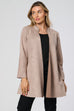 Francine Suedette Longline Jacket