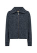 Hira Fluffy Eyelash Knit Jacket